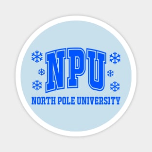 North Pole University Magnet